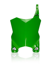 Acerbis 16-23 Kawasaki KX250F/ KX250/ KX250X/450X KX450F/KX450 Front Number Plate-Raptor 2 - Green
