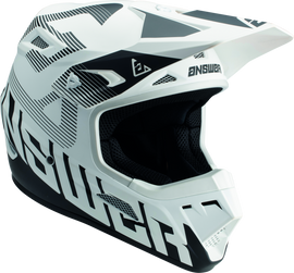 Answer AR1 V2 Bold Helmet White/Black Youth - Large