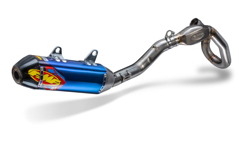 FMF Racing Yamaha YZ450F 23-25 Anod Fact 4.1 RCT w/ R. Carbon Cap Comp Sys w/TI MB Header/ Mid Pipe