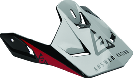 Answer AR1 Swish Visor Red/Orange/Silver - Youth