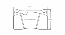 Load image into Gallery viewer, Pagid Racing 4906 RSC2 Compound Brake Pads