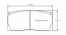 Load image into Gallery viewer, Pagid Racing 8268 RST1 Compound Brake Pads