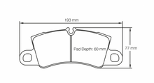 Load image into Gallery viewer, Pagid Racing 4581 RSL1 Compound Brake Pads