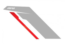 Load image into Gallery viewer, APR Sideburns - Silver APR / Red Stripe