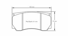 Carregar imagem no visualizador da galeria, Pagid Racing 3279 RST1 Compound Brake Pads