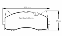 Carregar imagem no visualizador da galeria, Pagid Racing 8257 RSL29 Compound Brake Pads