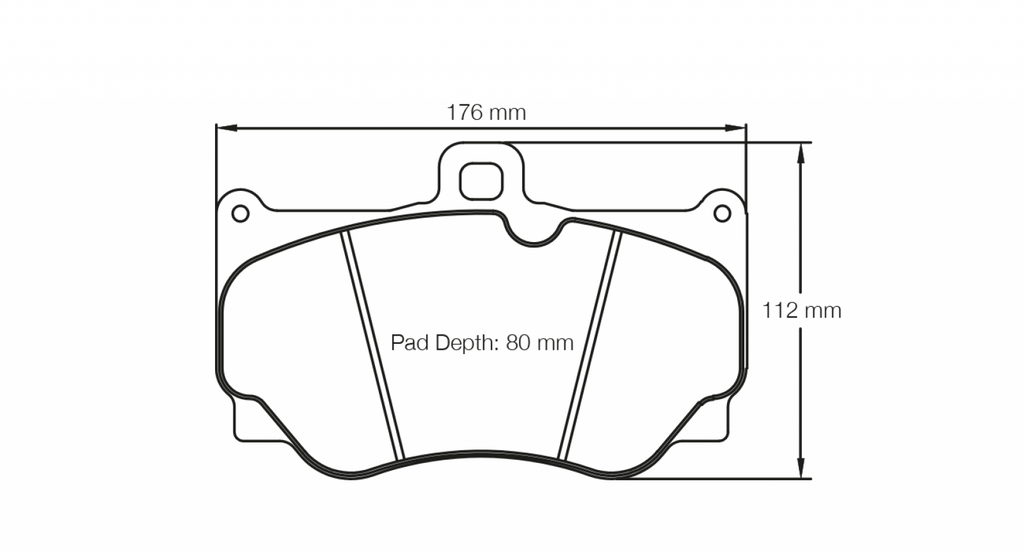 Pagid Racing 8011 RSL29 Compound Brake Pads