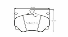 Load image into Gallery viewer, Pagid Racing 8011 RSL29 Compound Brake Pads