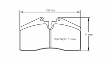 Carregar imagem no visualizador da galeria, Pagid Porsche 928/S/S4/GT, 944, 964, 968, 993 Carrera/C4 RST3 Brake Pads