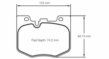 Carregar imagem no visualizador da galeria, Pagid G2X BMW 3 Series Rear Brake Pads