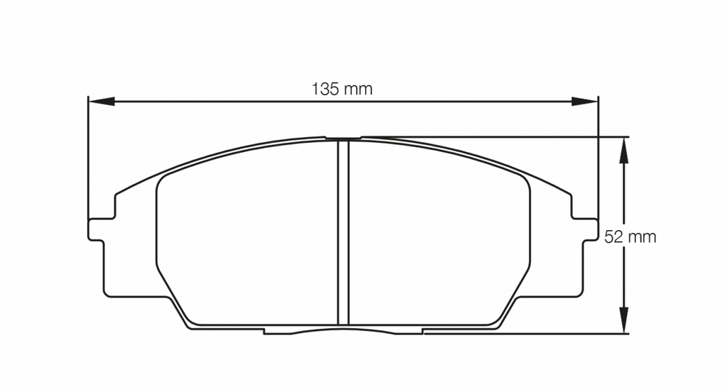 Pagid Acura / Honda Civic Type R, S2000, RSX RSL29 Front Brake Pads