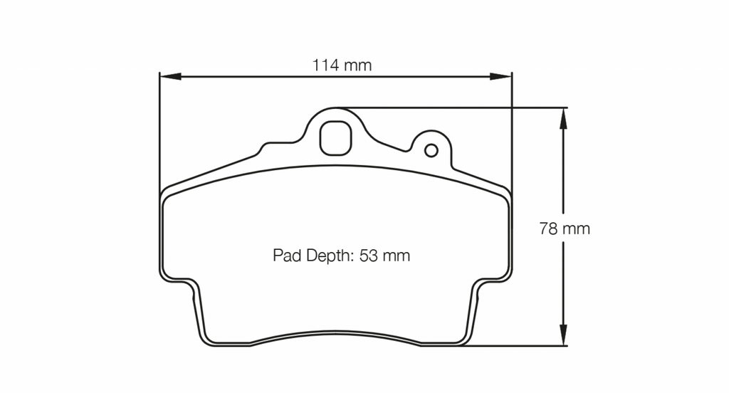 Pagid Racing 2407 RST3 Compound Brake Pads