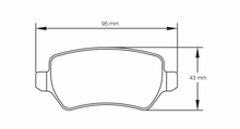 Carregar imagem no visualizador da galeria, Pagid Racing 8185 RSL1 Compound Brake Pads
