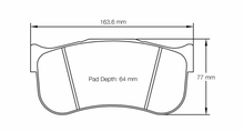 Load image into Gallery viewer, Pagid Racing 8100 RSL1 Compound Brake Pads