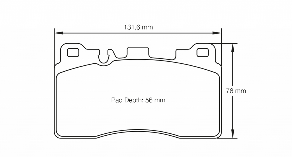 Pagid Racing 8089 RSC1 Compound Brake Pads