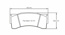 Load image into Gallery viewer, Pagid Racing 2557 RST3 Compound Brake Pads