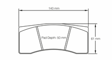 Load image into Gallery viewer, Pagid Racing 1896 RSL1 Compound Brake Pads