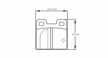 Carregar imagem no visualizador da galeria, Pagid Racing 4122 RSH42 Compound Brake Pads