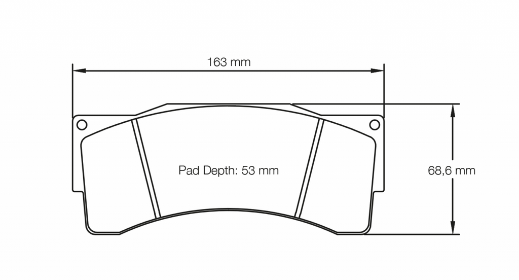 Pagid Racing 2688 RS14 Compound Brake Pads