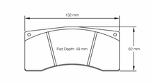Load image into Gallery viewer, Pagid Racing 8037 RST1 Compound Brake Pads
