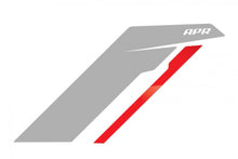 Load image into Gallery viewer, APR Sideburns - Silver APR / Red Stripe