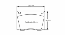 Load image into Gallery viewer, Pagid Racing 8042 RSH29E Compound Brake Pads