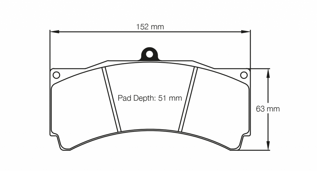 Pagid Racing 1903 RST3 Compound Brake Pads