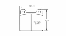 Carregar imagem no visualizador da galeria, Pagid Porsche 911, Carrera RSL29 Front Brake Pads