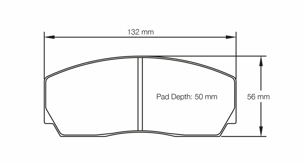 Pagid Racing 1361 RSL1 Compound Brake Pads