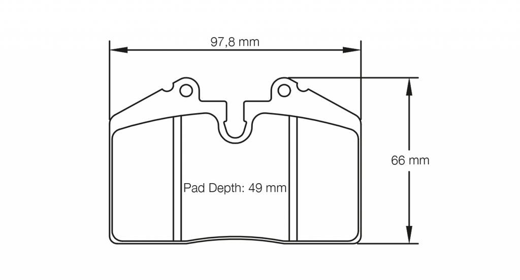 Pagid Racing Ferrari 348, 456 GT, F512M & 550, Maserati Spyder 4.2 & Coupe 3.2, Porsche 911 3.3 SC Turbo / Turbo S, 964 3.3/3.6 Turbo & Turbo S RST3 Brake Pads