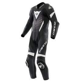 Dainese Laguna Seca 6 1PC Leather Suit Perforated Black/White/Anthracite Size - 58 Tall