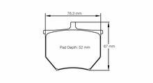 Carregar imagem no visualizador da galeria, Pagid Racing 8040 RSH42 Compound Brake Pads