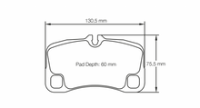 Load image into Gallery viewer, Pagid Racing 8008 RSC1 Compound Brake Pads