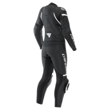 Carregar imagem no visualizador da galeria, Dainese Fulminea 2PC Leather Suit Black/White Size - 50 Tall