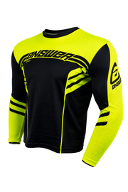 Answer 25 Arkon Nitrus Jersey Black/Hyper Acid Youth - Small