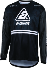 Answer 23 Ark Trials Jersey Black/White/Grey Youth - XL
