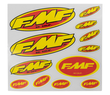 Carregar imagem no visualizador da galeria, FMF Racing 5In Jersey Sticker (Yel/Red) (50 Pack)