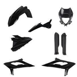 Acerbis 2023 Beta RR 2T 125-480 RR 2T 125RC-480RC Full Plastic Kit - Black