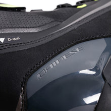 Carregar imagem no visualizador da galeria, Dainese Herian D-Waterproof Shoes Black/White/Yellow Fluorescent Size - 42