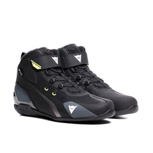 Carregar imagem no visualizador da galeria, Dainese Herian D-Waterproof Shoes Black/White/Yellow Fluorescent Size - 40