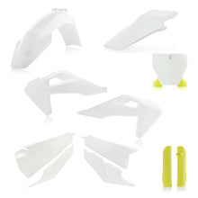 Load image into Gallery viewer, Acerbis 19-22 Husqvarna 125-450 TC/ FX/ FC/ TX/ TX-i Full Plastic Kit - White Original 19