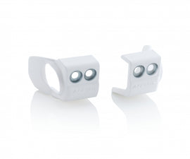 Acerbis 17+ KTM 125-450 SX/SX-F/XC-F/XC/XC-W/EXC-F/ Husq/GasGas/Sherico Fork Shoe Protectors - Wht