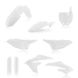 Acerbis 18+ Yamaha YZ65 Full Plastic Kit - White
