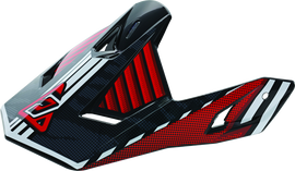 Answer AR3 Rapid Visor - Red/Black/White