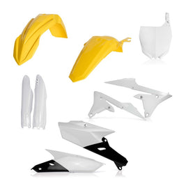 Acerbis 10-18 Yamaha YZ250F/ 14-17 YZ450F Full Plastic Kit - Yellow/White