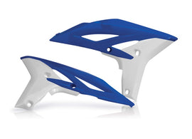 Acerbis 10-13 Yamaha YZ250F/ 12-15 WR450F Radiator Shroud - Blue/White 11/12
