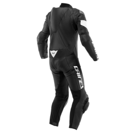 Dainese Tosa 1PC Leather Suit Perforated Black/Black/White Size - 46