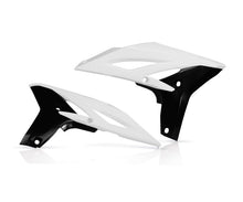 Load image into Gallery viewer, Acerbis 10-13 Yamaha YZ250F/ 12-15 WR450F Radiator Shroud - White/Black 10/12