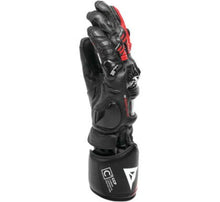 Load image into Gallery viewer, Dainese Druid 4 Leather Gloves Black/Lava-Red/White - XL