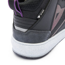 Carregar imagem no visualizador da galeria, Dainese Suburb D-WP Air Shoes Womens Black/White/Metal Purple Size - 38